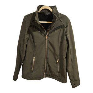 Bebe Sport Fleece Lined Jacket Size M